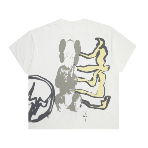 Koszulka Travis Scott Kaws For Fragment Tee