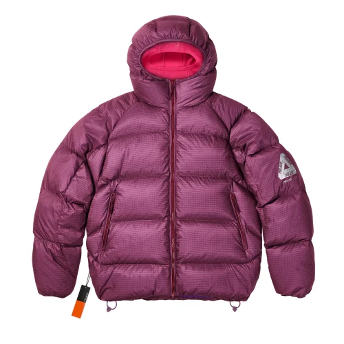 Palace Pertex Opaque Balaclava Puffer Jacket Purple