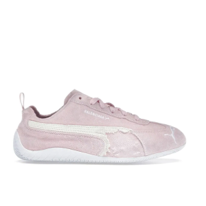 Balenciaga x Puma Speedcat Suede Distressed Pink White