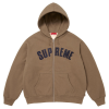 Supreme Arc Thermal Lined Zip Up Hooded Sweatshirt