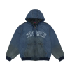 Supreme Reflective Arc Hooded Work Jacket Denim