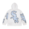 Supreme x Chicago White Sox Zip Up Hooded Sweater White