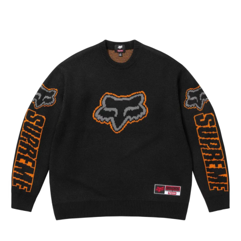 Supreme x Fox Racing Sweater 'Black'