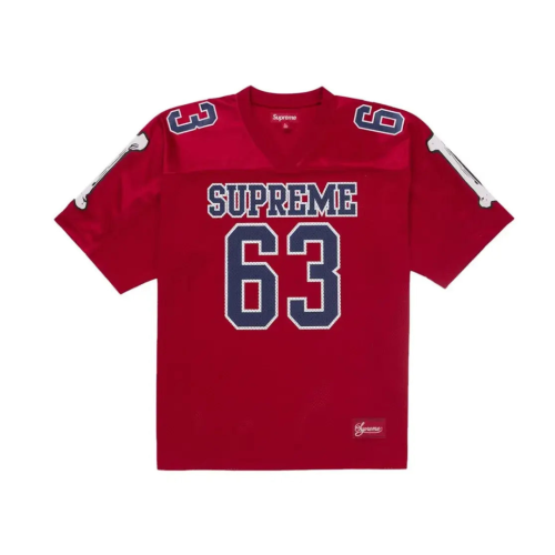 Supreme Bones Football Jersey Red