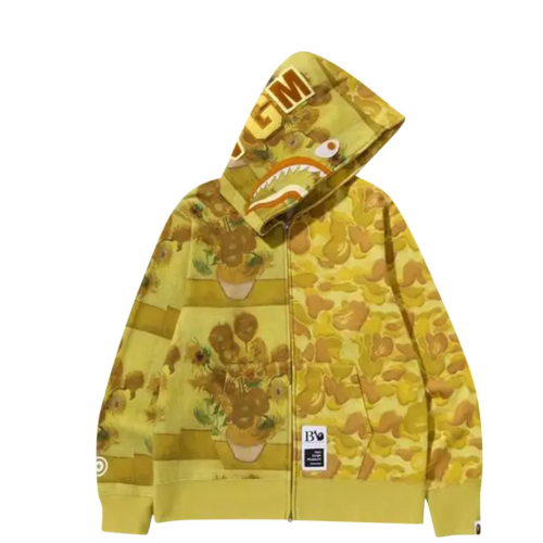 Bape x Van Googh Shark Hoodie