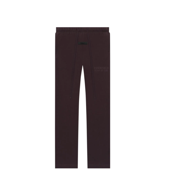 Spodnie Essentials Relaxed Pants Plum