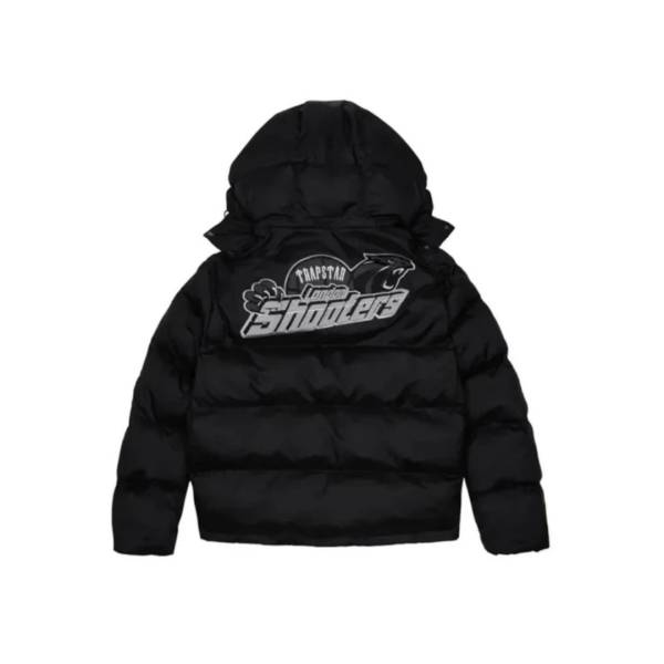 Trapstar Shooters Hooded Puffer Black Reflective