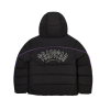 Kurtka TRAPSTAR IRONGATE ARCH PUFFER BLACK/PURPLE