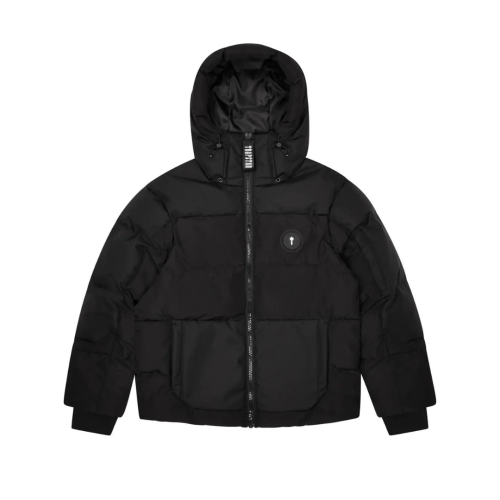 Kurtka Trapstar Decoded Hooded Puffer 2.0 Black (2023)