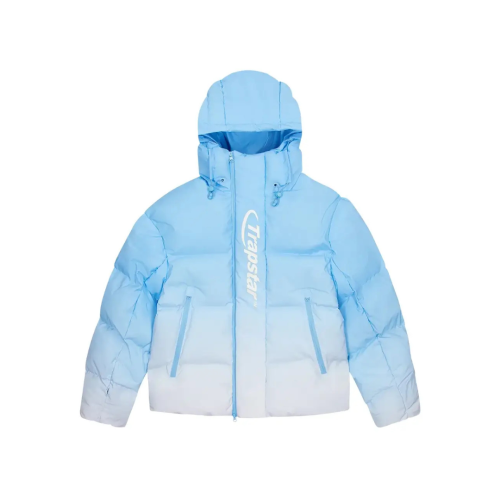 Kurtka TRAPSTAR HYPERDRIVE PUFFER GRADIENT BLUE