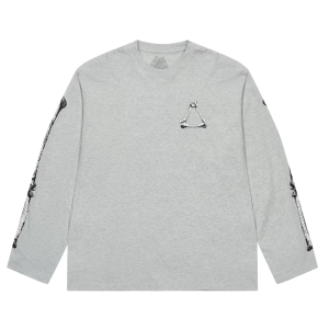Longsleeve Palace Tri-Bone White