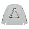 Longsleeve Palace Tri-Bone White