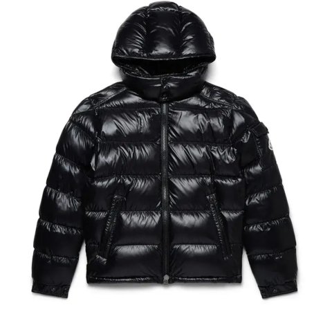 Moncler Maya Short Down Jacket Black