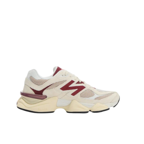 New Balance 9060 Linen Burgundy