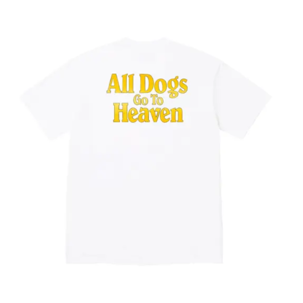 Supreme All Dogs Go To Heaven Tee 'White'