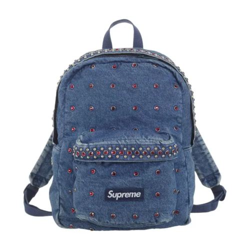 Supreme b.b. Simon Denim Backpack Washed Indigo