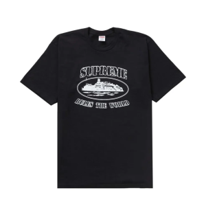 Supreme Corteiz Rules The World Tee Black