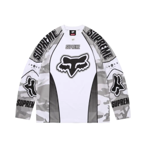 Supreme x Fox Racing DMX Jersey Snow Camo