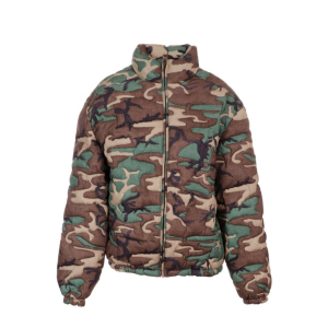 ERL Camouflage cotton down jacket
