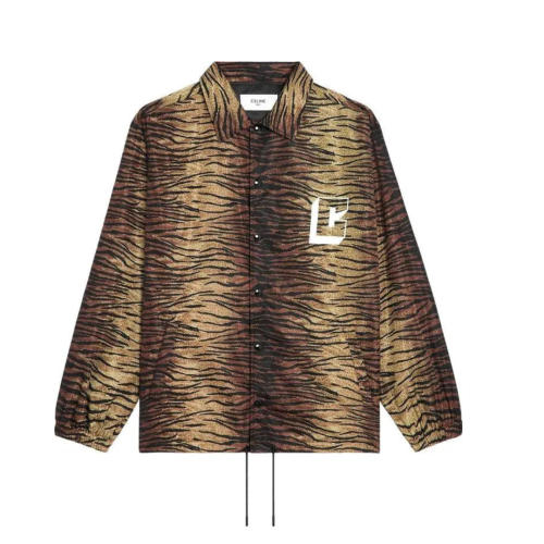 Celine Coach Jacket in Nylon