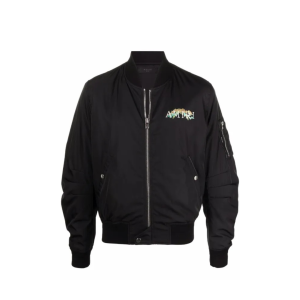 AMIRI logo print Bomber Jacket