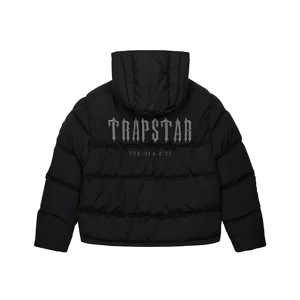 KURTKA ZIMOWA TRAPSTAR DECODED 2.0 HOODED PUFFER BLACK