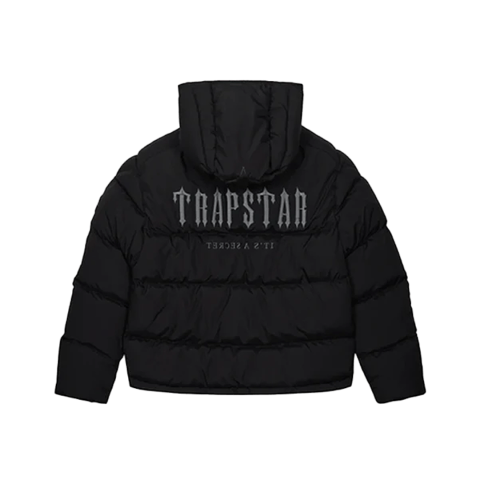 KURTKA ZIMOWA TRAPSTAR DECODED 2.0 HOODED PUFFER BLACK