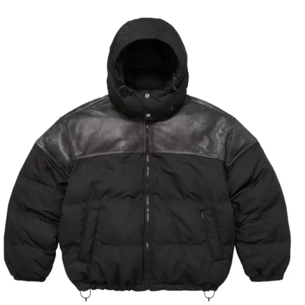 Supreme Leather Yoke Jacket