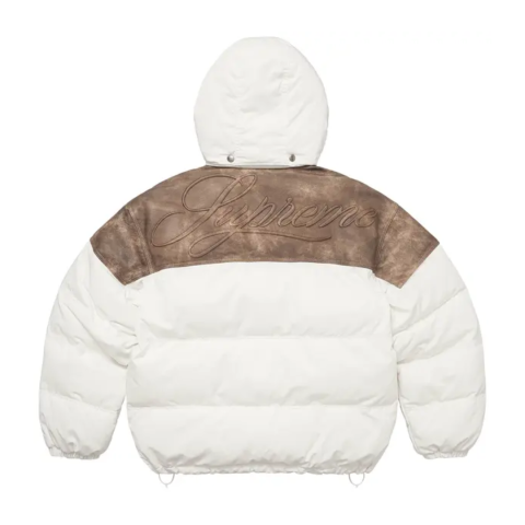 Supreme Leather Yoke Jacket