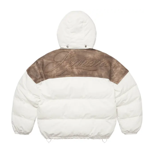 Supreme Leather Yoke Jacket