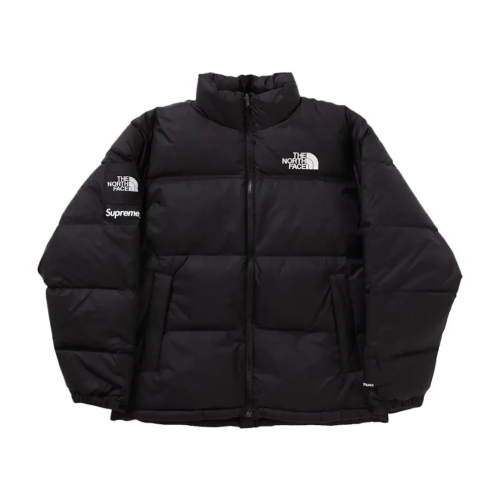 Supreme The North Face Split Nuptse Jacket Black