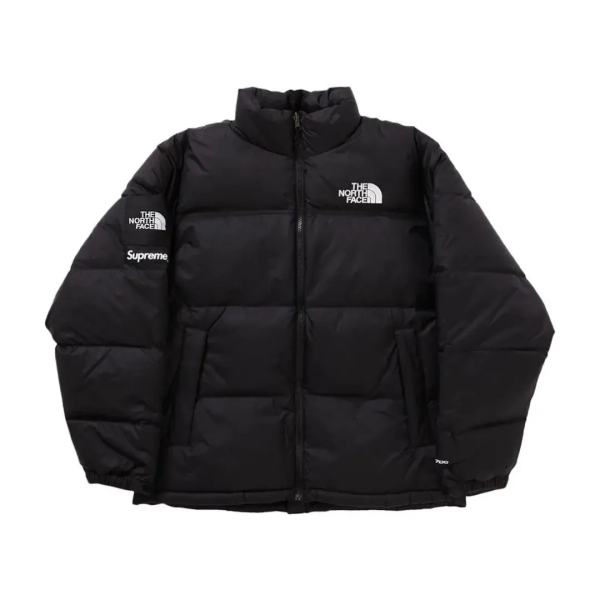Supreme The North Face Split Nuptse Jacket Black