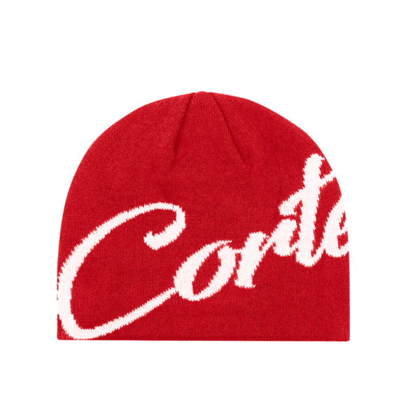 Czapka Corteiz OG Strike Beanie Red/White