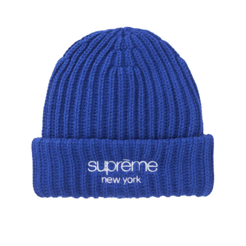Czapka Supreme Knitted Beanie Blue