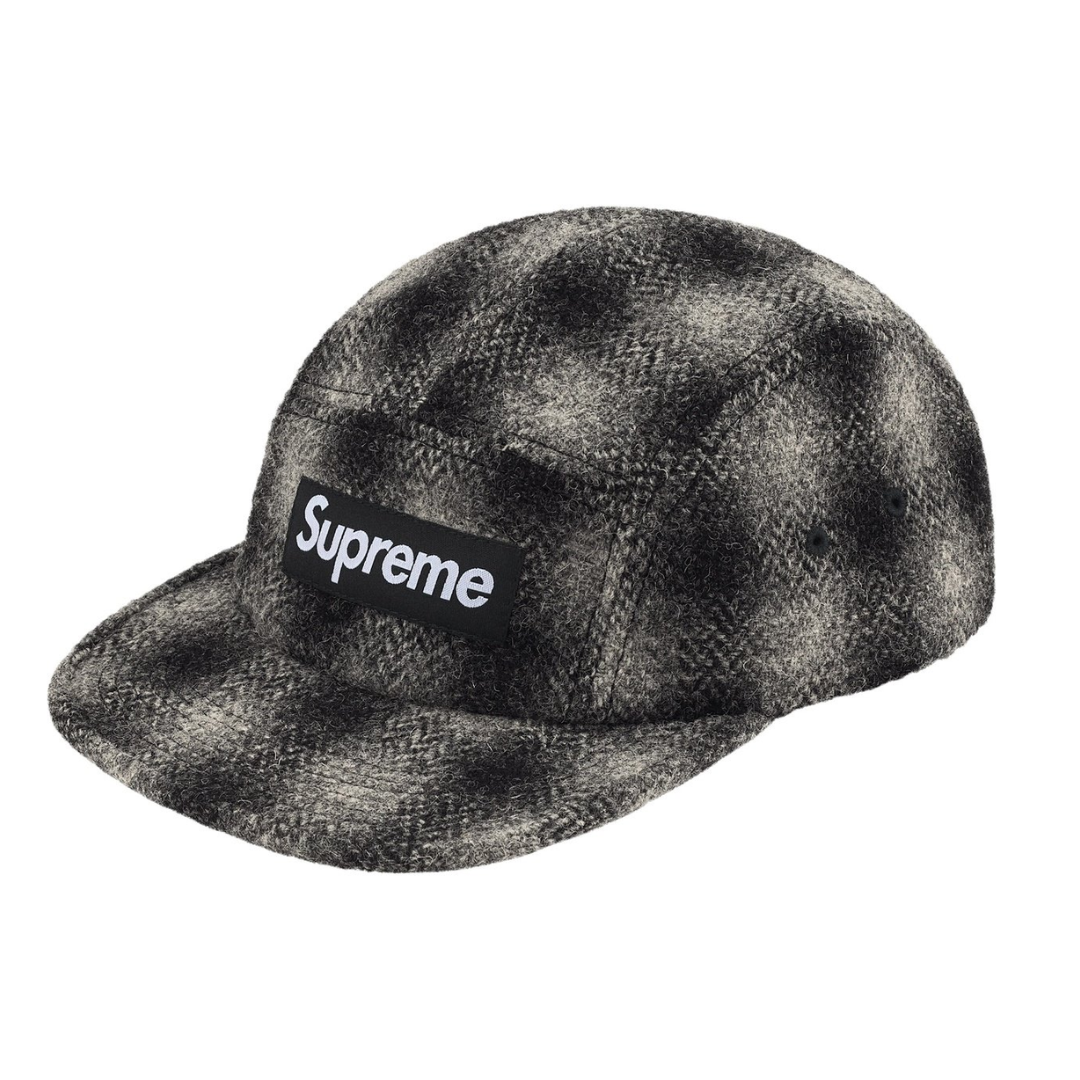Supreme Harris Tweed 5-Panel Full Cap - KICKS ZONE