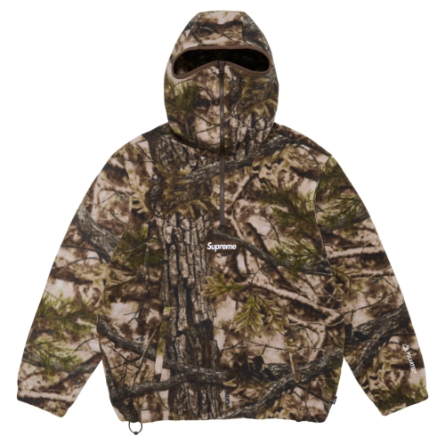 Supreme Polar Polartec Face Mask Half Zip