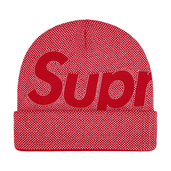 Czapka Supreme Big Logo z domieszką kaszmiru