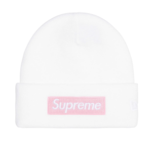 Czapka Supreme Box Logo Beanie White OKAZJA