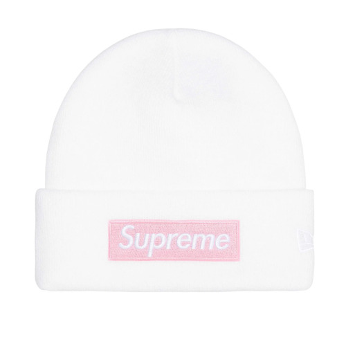Czapka Supreme Box Logo Beanie White