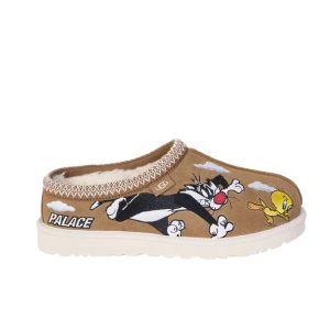 Palace x Looney Tunes x UGG Tasman Slipper 'Chestnut'