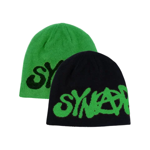 SYNA WORLD REVERSIBLE SYNARCHY BEANIE - BLACK/GREEN