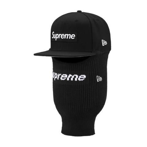 Supreme Box Logo New Era Cap + Balaclava