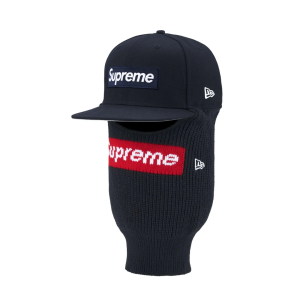 Supreme Box Logo New Era Cap + Balaclava