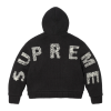Bluza Supreme Faux Shearling Lined Zip Up Hooded Sweater