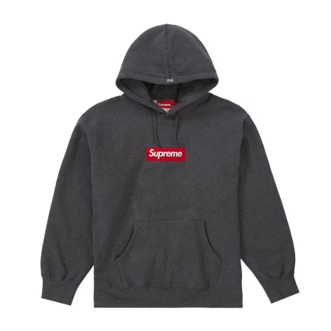 Bluza Supreme Box Logo Charcoal
