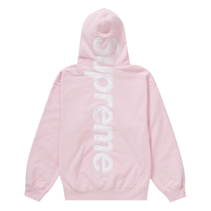 Bluza Supreme Hooded Satin Applique Pink