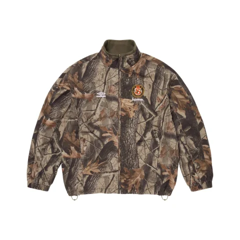 Supreme x Umbro Cotton Ripstop Track Jacket 'Realtree Hardwoods Camo'