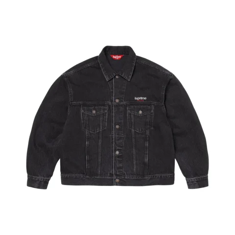 Supreme Denim Trucker Jacket 'Black'