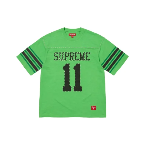 Supreme Studded S/S Football Top 'Green'