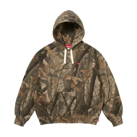Supreme Small Box Drawcord Hooded Sweatshirt 'Realtree Hardwoods Camo'